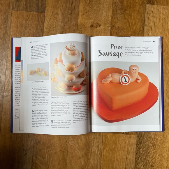 Xtra Naughty Cakes Step by Step Recipes by Debbie Brown 2011 - Picture 6 of 10